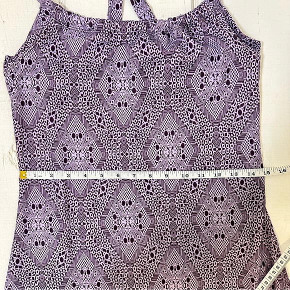 Prana Women's Dresses Prana Quinn Dress Sz XS Purple Outdoor Yoga Geometric - Picture 11 of 13